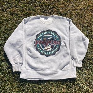 Jansport Men's Grey Sweatshirt